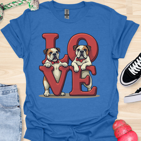 Love is a four legged word - V6 - Standing Duo T-Shirt